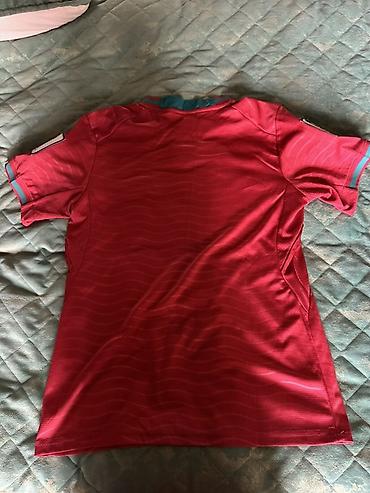 Kişi geyimləri: Futbolka, Puma, S, rəng - Qırmızı — 2