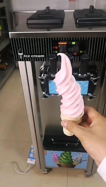 Dondurma aparatları: Dondurma aparatı Ice cream machine Model ZB BQL288 3 Rəngli Ayaqlı — 11