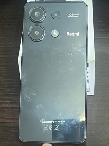 куплю телефон нокиа: Redmi, Redmi Note 13, Колдонулган, 256 ГБ, түсү - Кара, 2 SIM