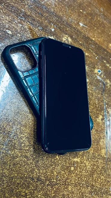 Техника и электроника: IPhone 11 Pro, Б/у, 256 ГБ, Зеленый, Чехол, 78 % — 2