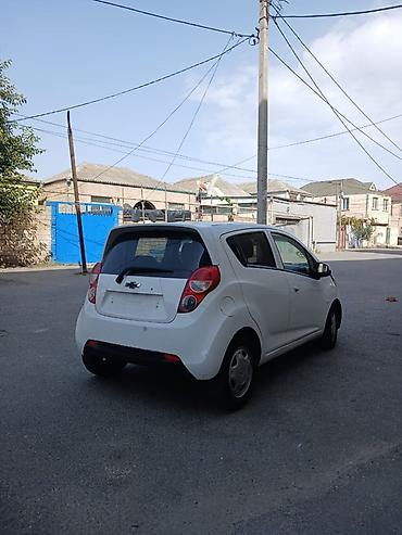 mitsubishi pajero motor: Chevrolet Spark, ağ rəng, 5 qapılı hetçbek İli 20141 mator ideL — 6