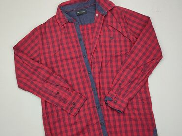 spodnie w kratę czerwone: Koszulа Carry, M (EU 38), Bawełna, stan - Dobry