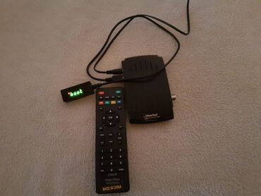 TV tünerlər və resiverlər: Krosnu aparatı STARSAT işlənmiş 40 azn alınıb az işlənmiş 25 azn