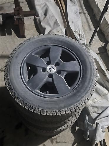 bridgestone blizzak: Комплект зимних колес Hankook Winter i*cept iZ на дисках. - Шины — 4