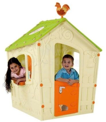 детский игровой домик: Домик пластиковый Долони пр Израиль 
150
доставка по городу