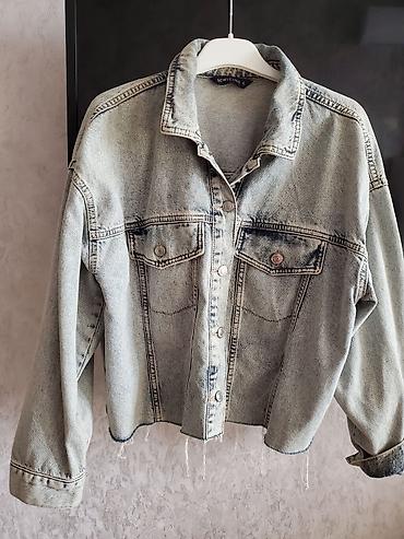 Üst geyimi: LCW JEANS (LC Waikiki) qadın cins pencək - Model: OKT, Overcrop — 2