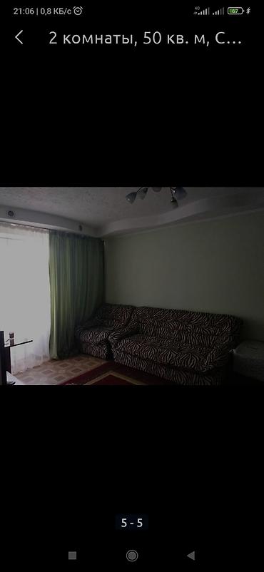 2ком кв бишкеке: 2 комнаты, 50 м², Индивидуалка, 3 этаж, Старый ремонт — 2