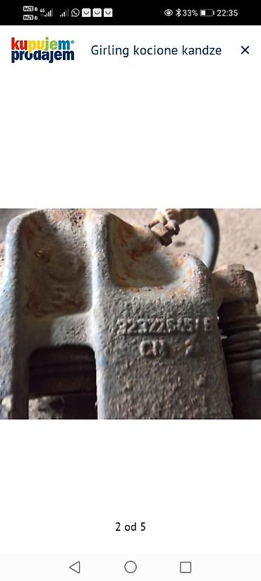 Auto delovi: Bendix i Girling kočione kandže – više komada - Tip/marka: Bendix i — 2