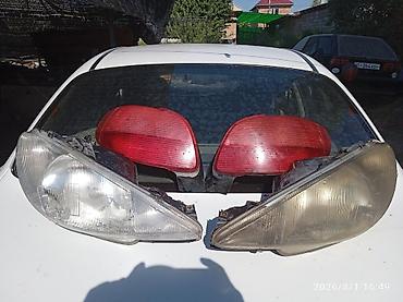 crv 2: Комплект передних фар Peugeot 2004 г., Б/у, Оригинал, Франция — 1