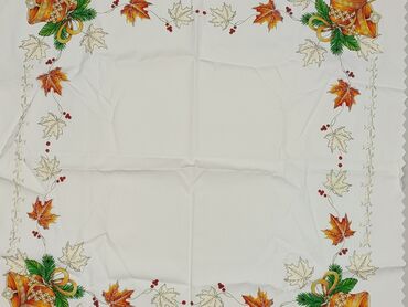 PL - Tablecloth 68 x 68, color - White, condition - Perfect