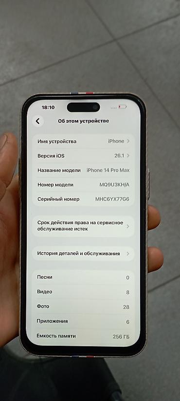 Apple iPhone: IPhone 14 Pro Max, 256 ГБ, Space Gray, Чехол — 7