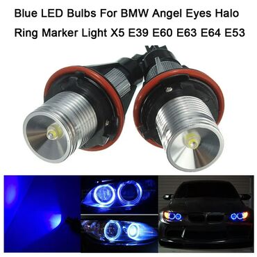 Lampalar: BMW X5/E39/E60/E63/E64/E53 ucun Led marker goy renk