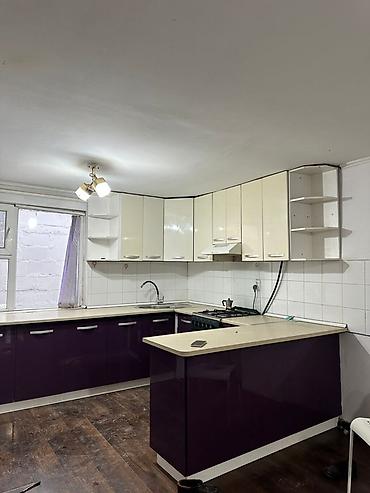 silver kitchen: Кухонный гарнитур, Б/у, цвет - Фиолетовый, Самовывоз — 5