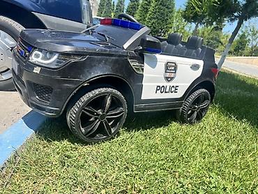 Детский мир: Uşaq üçün elektrikli polis maşını – JC-002 modeli - Realistik polis — 3