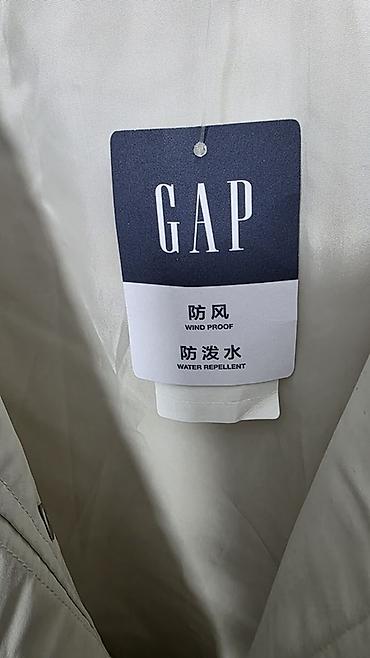 зимние брюки мужские: Мужская куртка, XL, Gap, Новый, цвет - Бежевый, Самовывоз, Платная доставка — 3