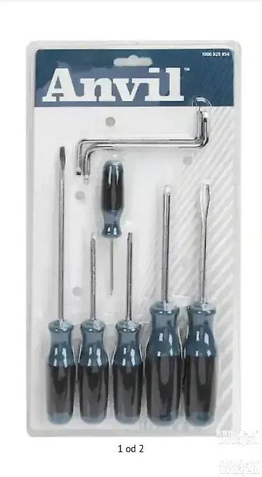 autogeni aparat: Set Šrafcigera Anvil – 8 Komada Dobro došli u Davidov shop online — 1