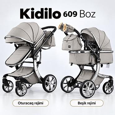 usaq kamotu: Kidilo 609 uşaq arabası – 2-si 1-də: beşik və oturacaq - Rejimlər — 1
