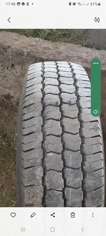 авто из кореи в наличии в бишкеке: Шины 225 / 70 / R 15, Лето, Б/у, Комплект, Легкий коммерческий транспорт (C/LT), Altenzo