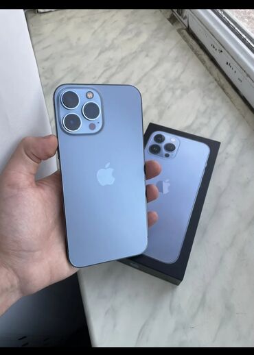 Apple iPhone: IPhone 13 Pro Max, 128 GB, Sierra Blue, Face ID — 1