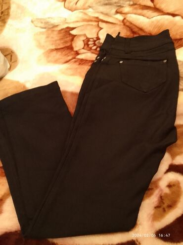 Şalvarlar: Women's Pant XL (EU 42), rəng - Qara