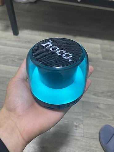 long stereo: Портативная Bluetooth-колонка Hoco с подсветкой - Компактный — 2