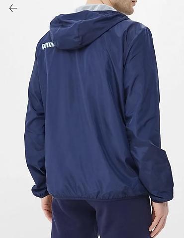 pull and: Мужская ветровка Puma - Цвет: темно-синий (navy) 1 выход, состояние — 3