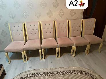 iwlenmiw stul: AYNUR 2 💃
6 eded oturacag 
129 azn
Ünvan masazlır — 1