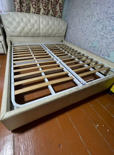кровать с подъемным механизмом бишкек: Двуспальная кровать, С мягким изголовьем, длина - 200 см
