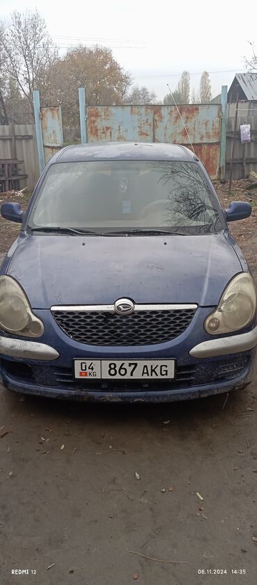 скупка каробка: Daihatsu Sirion: 2002 г., 1 л, Механика, Бензин, Хэтчбэк