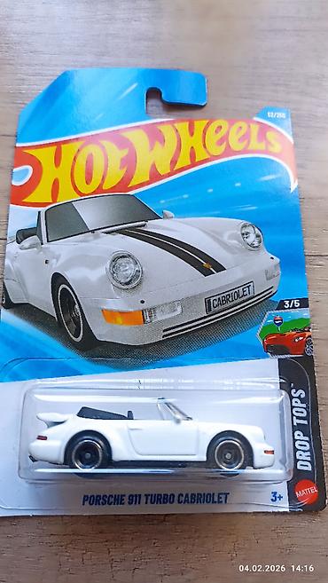 Оюнчуктар: Игрушка машинка Хот вилс оригинал PORSCHE Кабриолет цена 300 сом — 1