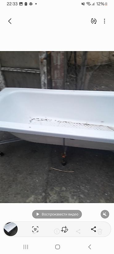 rayal formasında hovuz: Məhsul: Vanna (klassik düzbucaqlı model) - Material: Emaye örtüklü — 2