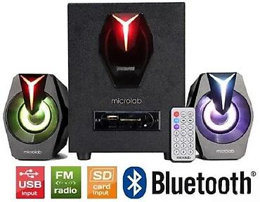 Zvučnici, slušalice i mikrofoni: Microlab 2.1 multimedijalni zvučni sistem sa subwooferom - — 8