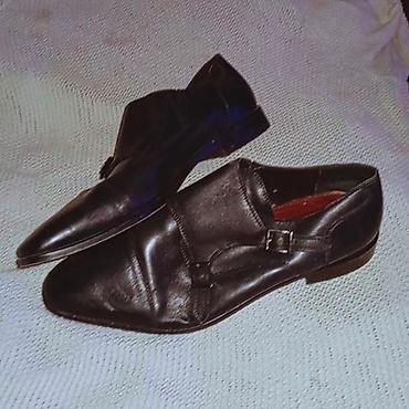 Cipele: Muške kožne cipele – klasični model s kopčom (monk strap) - — 1