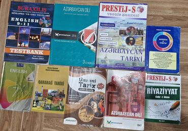 Kitablar, jurnallar, CD, DVD: TESTLƏR, KİTABLAR, TOPLULAR
