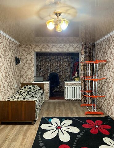104 серия дома в Кыргызстан | Продажа квартир: 2 комнаты, 50 м², 104 серия, 1 этаж, Свежий ремонт, Центральное отопление