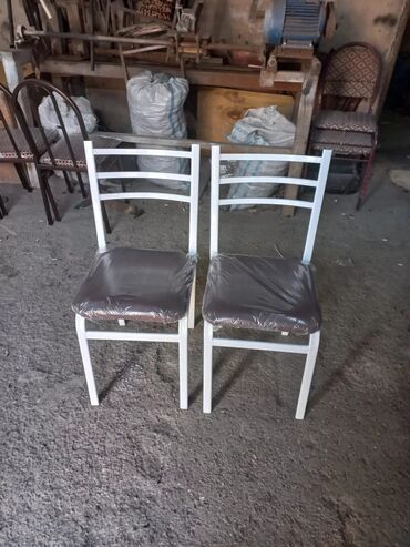 Sifarişlə oturacaqlar: Mətbəx üçün, Qonaq otağı üçün, Dəhliz üçün, Metal, Dəri, Ukrayna, 1 il zəmanət, Kredit yoxdur — 15