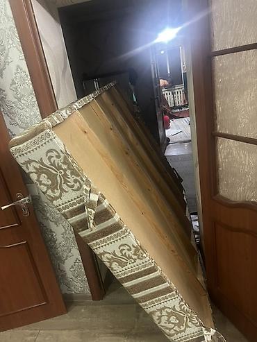 мебель кровати: Деревянное основание для кровати с мягким коробом 2.00*1.50 - — 1