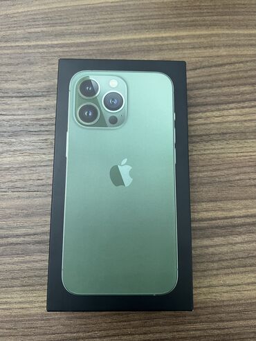 iphone 13 islenmis: IPhone 13 Pro, 128 GB, Yaşıl, Face ID, Simsiz şarj