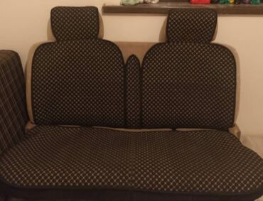 дом на калесах: Чехлы Тканевые, цвет - Черный, Universal Seat cover