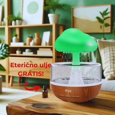 Ovlaživači vazduha: LED noćna lampa i ovlaživač vazduha “oblak – kiša” - Dvostruka — 10