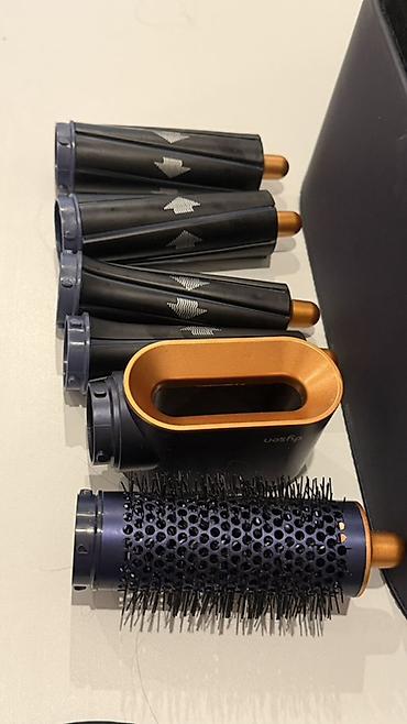 airwrap: Насадки для стайлера Dyson Airwrap (синий/медный) + футляр Состав — 3