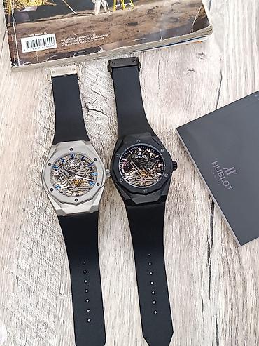 rezinka: Yeni, Qol saatı, Hublot, rəng - Boz — 8