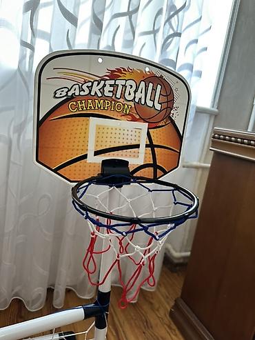 Oyun dəstləri: Uşaq üçün 2‑si 1-də idman dəsti – futbol qapısı və basketbol səbəti — 1