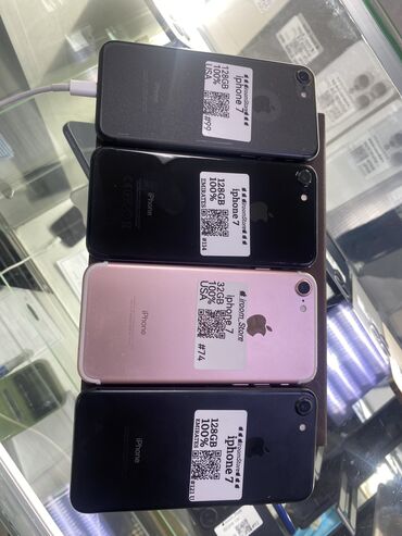 7 айфон цена: IPhone 7, Колдонулган, 128 ГБ