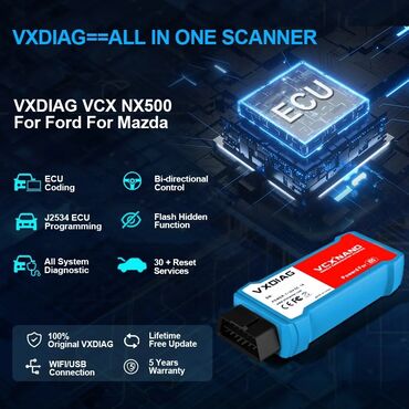 Alati za automobile: VXDIAG VCX Nano NX500 Pro WiFi za Ford Mazdu VXDIAG NΑΝΟ NX500 Pro za — 10