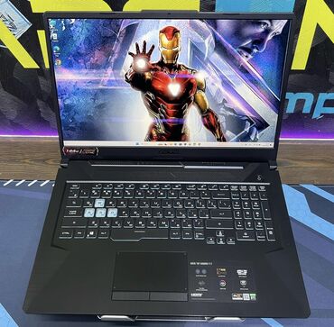 в рассрочку без банка: Ноутбук, Asus, 16 ГБ ОЭТ, Intel Core i5, 17.3 ", Жумуш, окуу үчүн, эс тутум SSD