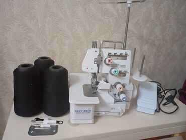 Tikiş maşınları: Tikiş maşını Yeni,Overlok, 4 saplı, Ünvandan götürmə — 5
