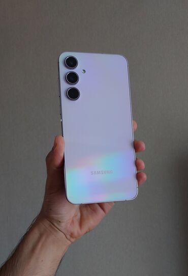 connect elaqe: Samsung Galaxy A55, 128 GB, rəng - Çəhrayı, Sensor, Barmaq izi, İki sim kartlı