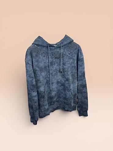 nike tech flecce: Толстовка с капюшоном Stone Island - Модель: худи с крупной вышивкой — 3