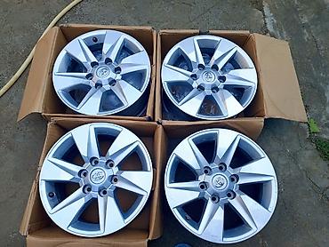 sin ve diskler: Toyota orijinal yüngül lehimli disk dəsti - Komplekt: 4 ədəd - Rəng — 2